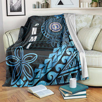 Northern Mariana Islands 78th Liberation Day Blanket LT05 Blue - Polynesian Pride