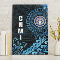 Northern Mariana Islands 78th Liberation Day Canvas Wall Art LT05 Without Frame Blue - Polynesian Pride