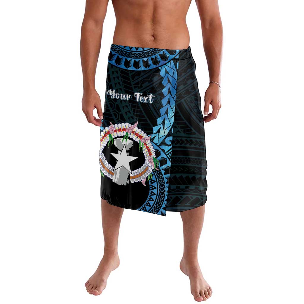 Personalized Northern Mariana Islands 78th Liberation Day Lavalava LT05 Blue - Polynesian Pride