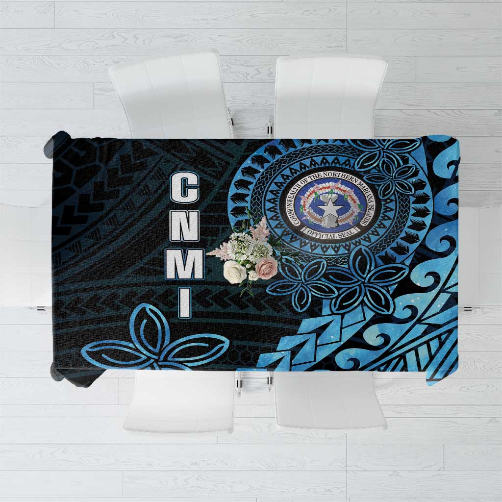 Northern Mariana Islands 78th Liberation Day Tablecloth LT05 Blue - Polynesian Pride