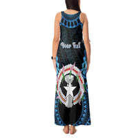 Personalized Northern Mariana Islands 78th Liberation Day Tank Maxi Dress LT05 - Polynesian Pride