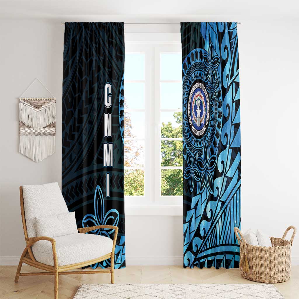 Northern Mariana Islands 78th Liberation Day Window Curtain LT05 - Polynesian Pride