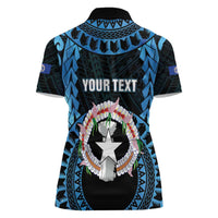 Personalized Northern Mariana Islands 78th Liberation Day Women Polo Shirt LT05 - Polynesian Pride