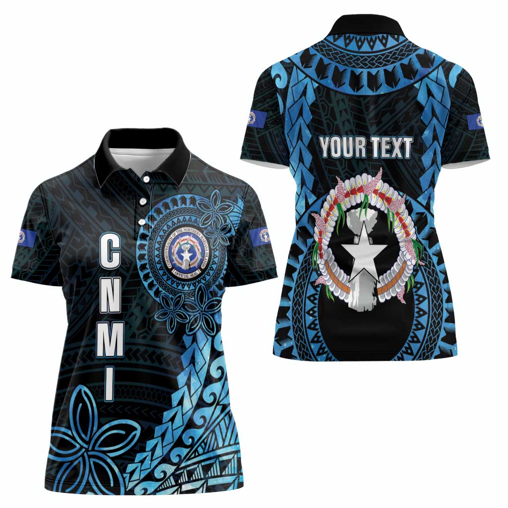 Personalized Northern Mariana Islands 78th Liberation Day Women Polo Shirt LT05 - Polynesian Pride