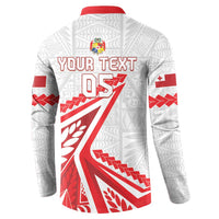 Custom Tonga Rugby 2024 Pacific Button Sweatshirt Go Ikale Tahi LT05 - Polynesian Pride