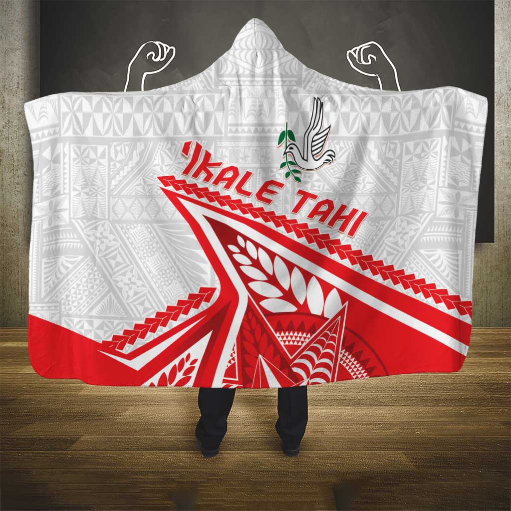 Tonga Rugby 2024 Pacific Hooded Blanket Go Ikale Tahi LT05 - Polynesian Pride