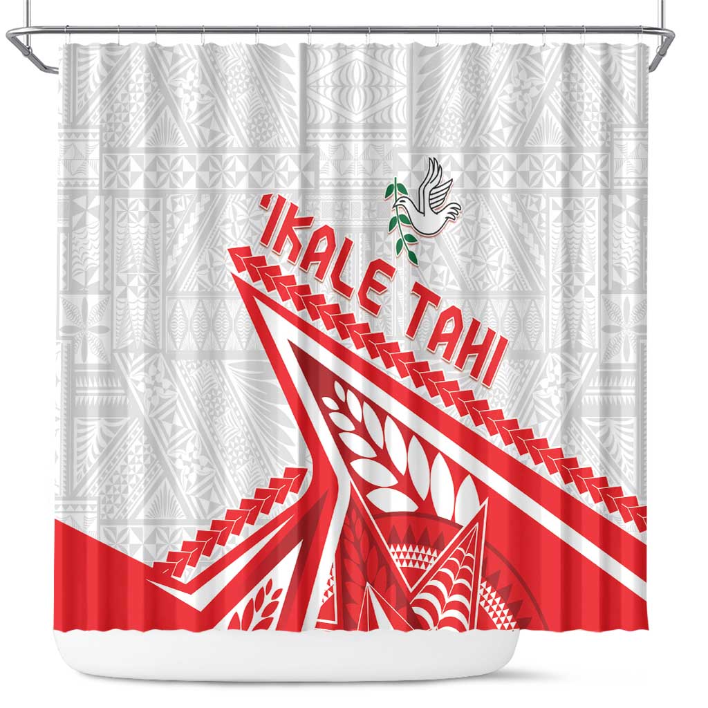 Tonga Rugby 2024 Pacific Shower Curtain Go Ikale Tahi