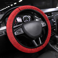 Tonga Rugby 2024 Pacific Steering Wheel Cover Go Ikale Tahi LT05 Universal Fit White - Polynesian Pride