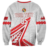 Custom Tonga Rugby 2024 Pacific Sweatshirt Go Ikale Tahi LT05 - Polynesian Pride