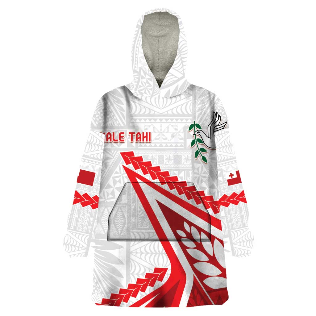 Custom Tonga Rugby 2024 Pacific Wearable Blanket Hoodie Go Ikale Tahi