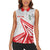 Custom Tonga Rugby 2024 Pacific Women Sleeveless Polo Shirt Go Ikale Tahi