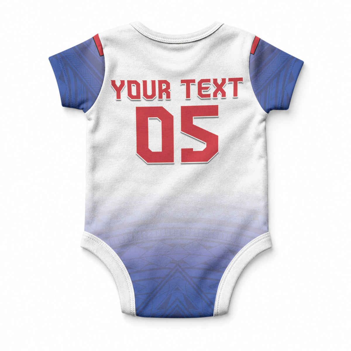Custom Samoa Rugby 2024 Pacific Baby Onesie Go Manu Samoa LT05 - Polynesian Pride