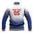 Custom Samoa Rugby 2024 Pacific Baseball Jacket Go Manu Samoa