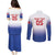 Custom Samoa Rugby 2024 Pacific Couples Matching Puletasi and Long Sleeve Button Shirt Go Manu Samoa