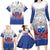 Custom Samoa Rugby 2024 Pacific Family Matching Long Sleeve Bodycon Dress and Hawaiian Shirt Go Manu Samoa