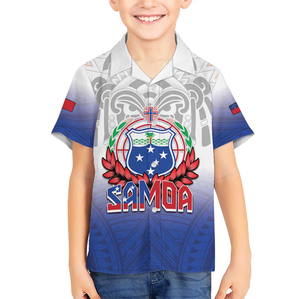 Custom Samoa Rugby 2024 Pacific Hawaiian Shirt Go Manu Samoa LT05 - Polynesian Pride