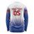 Custom Samoa Rugby 2024 Pacific Long Sleeve Shirt Go Manu Samoa