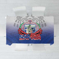Samoa Rugby 2024 Pacific Tablecloth Go Manu Samoa LT05 Blue - Polynesian Pride