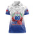 Custom Samoa Rugby 2024 Pacific Women Polo Shirt Go Manu Samoa