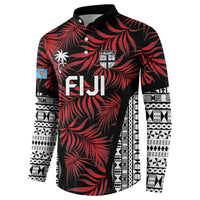 Custom Flying Fijians Rugby 2024 Pacific Button Sweatshirt Go Fiji LT05 - Polynesian Pride