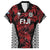 Custom Flying Fijians Rugby 2024 Pacific Family Matching Long Sleeve Bodycon Dress and Hawaiian Shirt Go Fiji