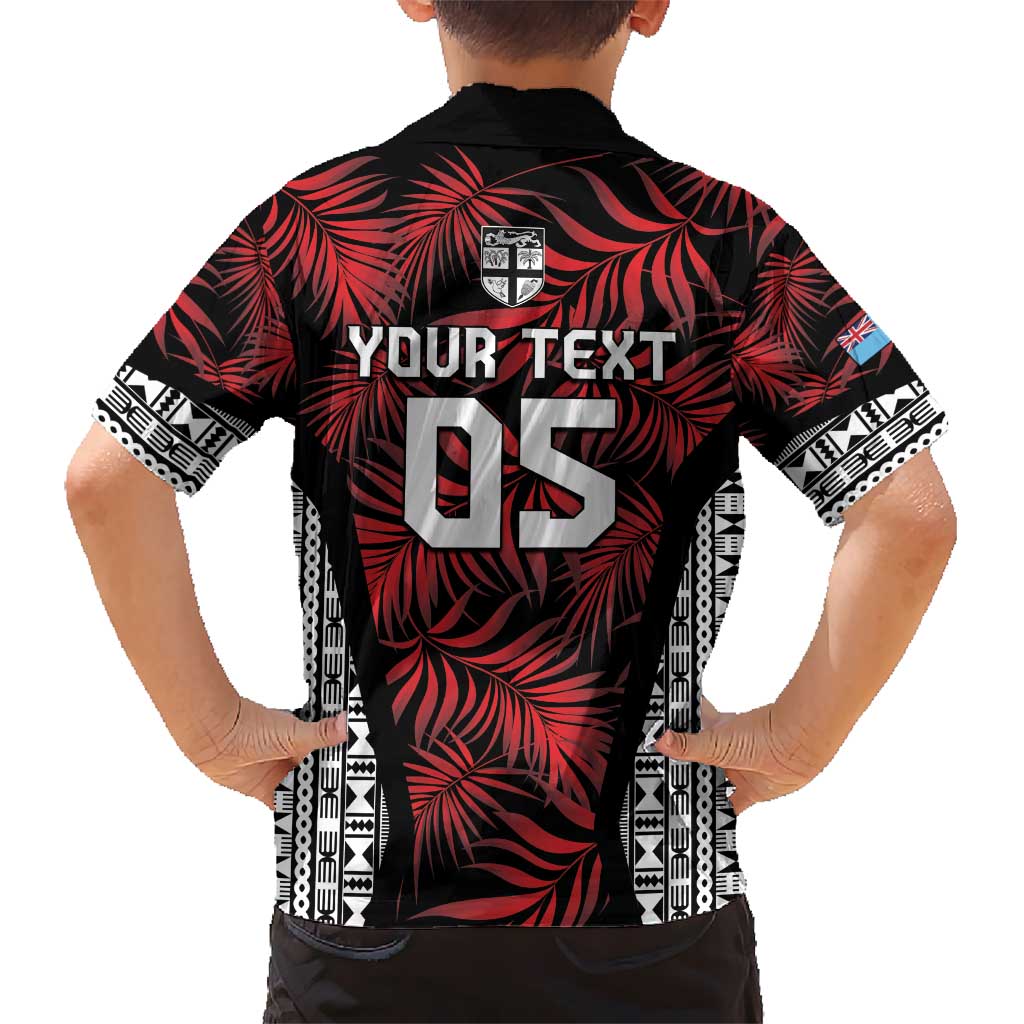Custom Flying Fijians Rugby 2024 Pacific Kid Hawaiian Shirt Go Fiji LT05 - Polynesian Pride