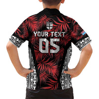 Custom Flying Fijians Rugby 2024 Pacific Kid Hawaiian Shirt Go Fiji LT05 - Polynesian Pride