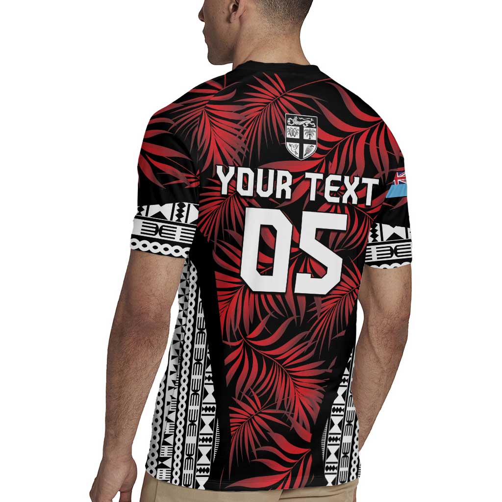 Custom Flying Fijians Rugby 2024 Pacific Rugby Jersey Go Fiji LT05 - Polynesian Pride