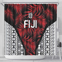 Flying Fijians Rugby 2024 Pacific Shower Curtain Go Fiji LT05 - Polynesian Pride