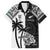 Custom New Zealand And Fiji Rugby 2024 Family Matching Long Sleeve Bodycon Dress and Hawaiian Shirt Maori Kiwi With Fijian Palm Tree