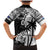 Custom New Zealand And Fiji Rugby 2024 Family Matching Mermaid Dress and Hawaiian Shirt Maori Kiwi With Fijian Palm Tree