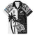 Custom New Zealand And Fiji Rugby 2024 Family Matching Tank Maxi Dress and Hawaiian Shirt Maori Kiwi With Fijian Palm Tree