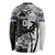 Custom New Zealand And Fiji Rugby 2024 Long Sleeve Shirt Maori Kiwi With Fijian Palm Tree