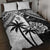 New Zealand And Fiji Rugby 2024 Quilt Bed Set Maori Kiwi With Fijian Palm Tree