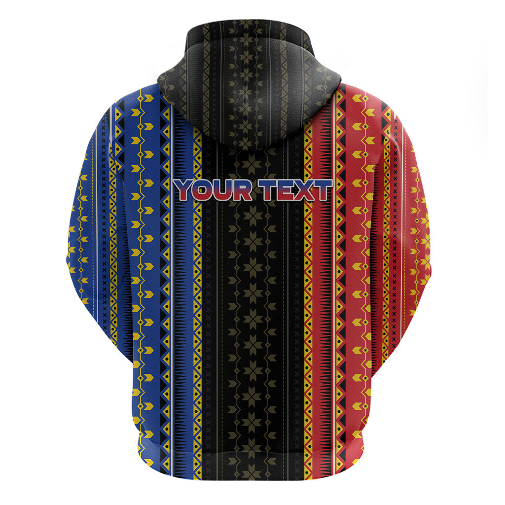 Personalised Philippines Filipinos Hoodie Igorot Tribal Inspiration Pattern Style LT05 - Polynesian Pride