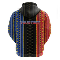 Personalised Philippines Filipinos Hoodie Igorot Tribal Inspiration Pattern Style LT05 - Polynesian Pride