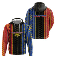 Personalised Philippines Filipinos Hoodie Igorot Tribal Inspiration Pattern Style LT05 - Polynesian Pride