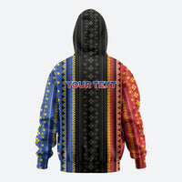 Personalised Philippines Filipinos Hoodie Igorot Tribal Inspiration Pattern Style LT05 - Polynesian Pride