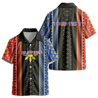 Personalised Philippines Filipinos Kid Hawaiian Shirt Igorot Tribal Inspiration Pattern Style LT05 - Polynesian Pride