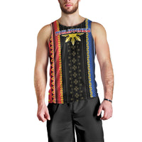 Personalised Philippines Filipinos Men Tank Top Igorot Tribal Inspiration Pattern Style LT05 - Polynesian Pride