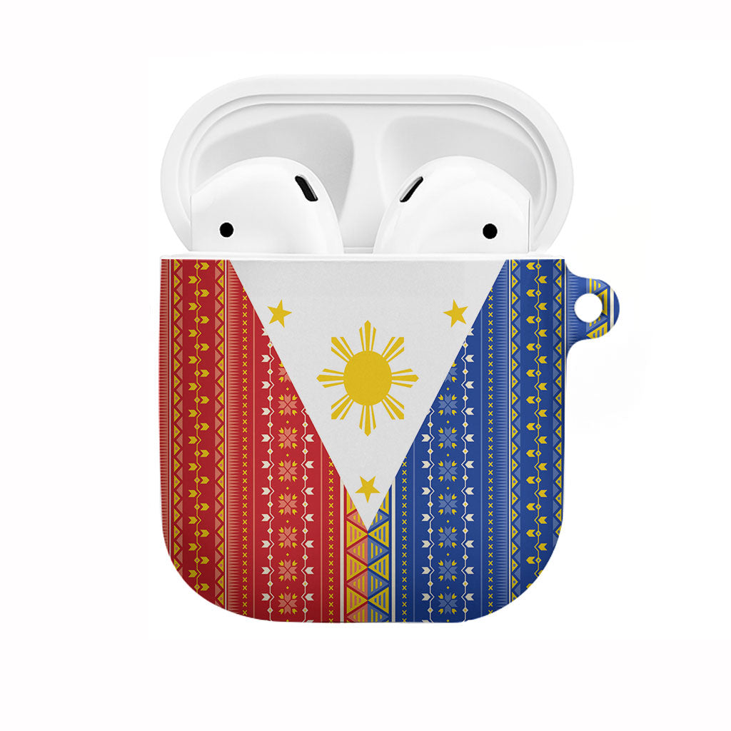 Philippines Sun AirPods Case Igorot Tribal Inspiration LT05 Colorful - Polynesian Pride