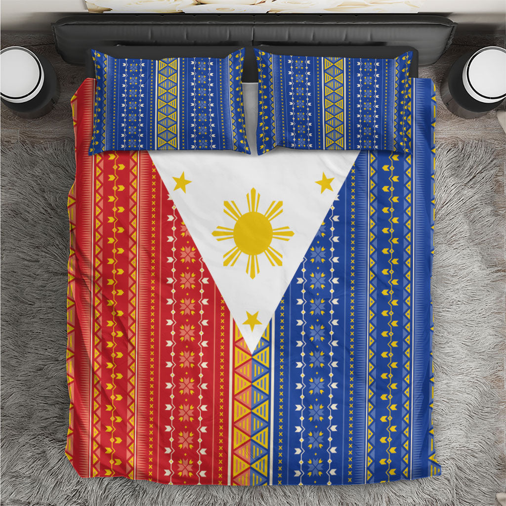 Philippines Sun Bedding Set Igorot Tribal Inspiration LT05 Colorful - Polynesian Pride