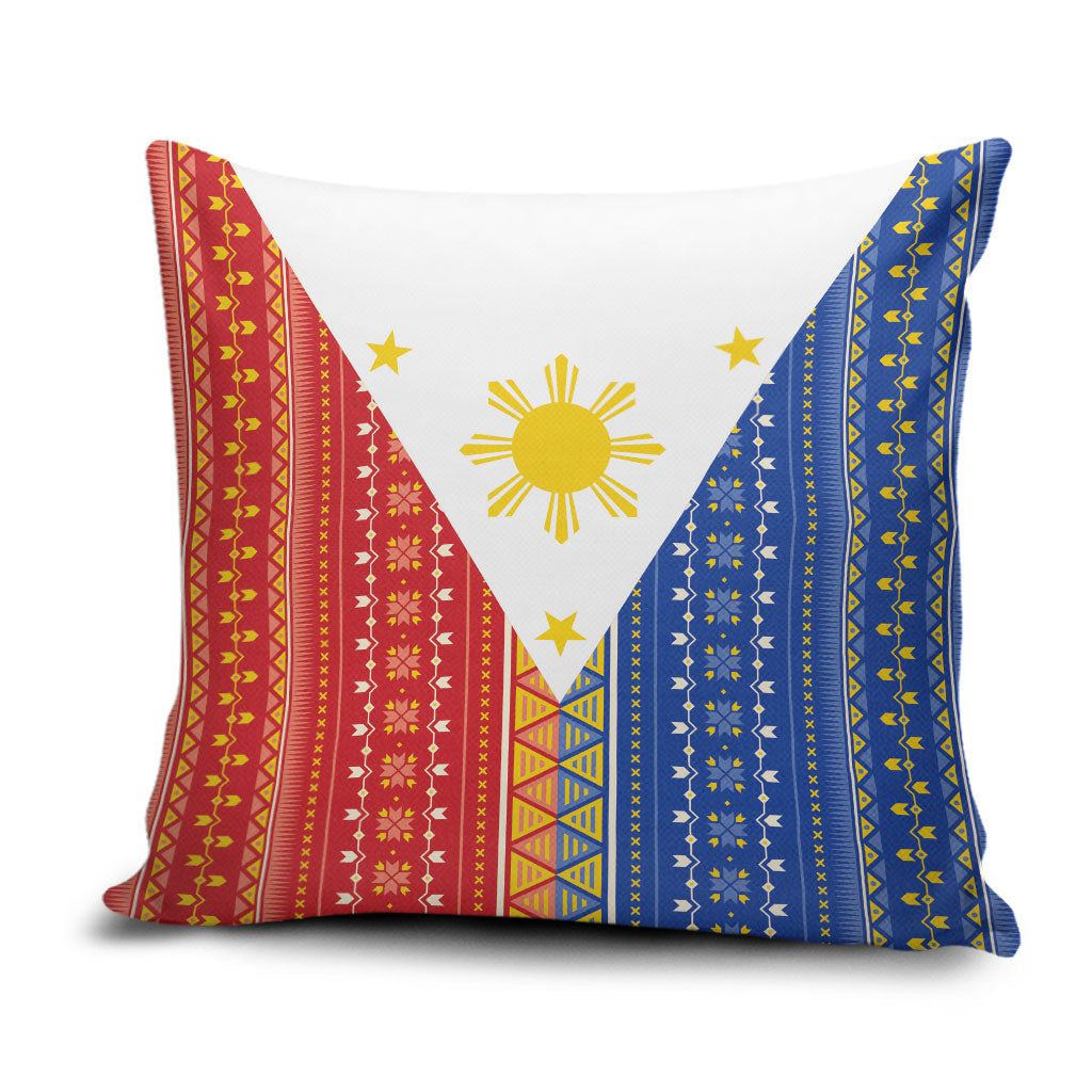 Philippines Sun Pillow Cover Igorot Tribal Inspiration LT05 Colorful - Polynesian Pride