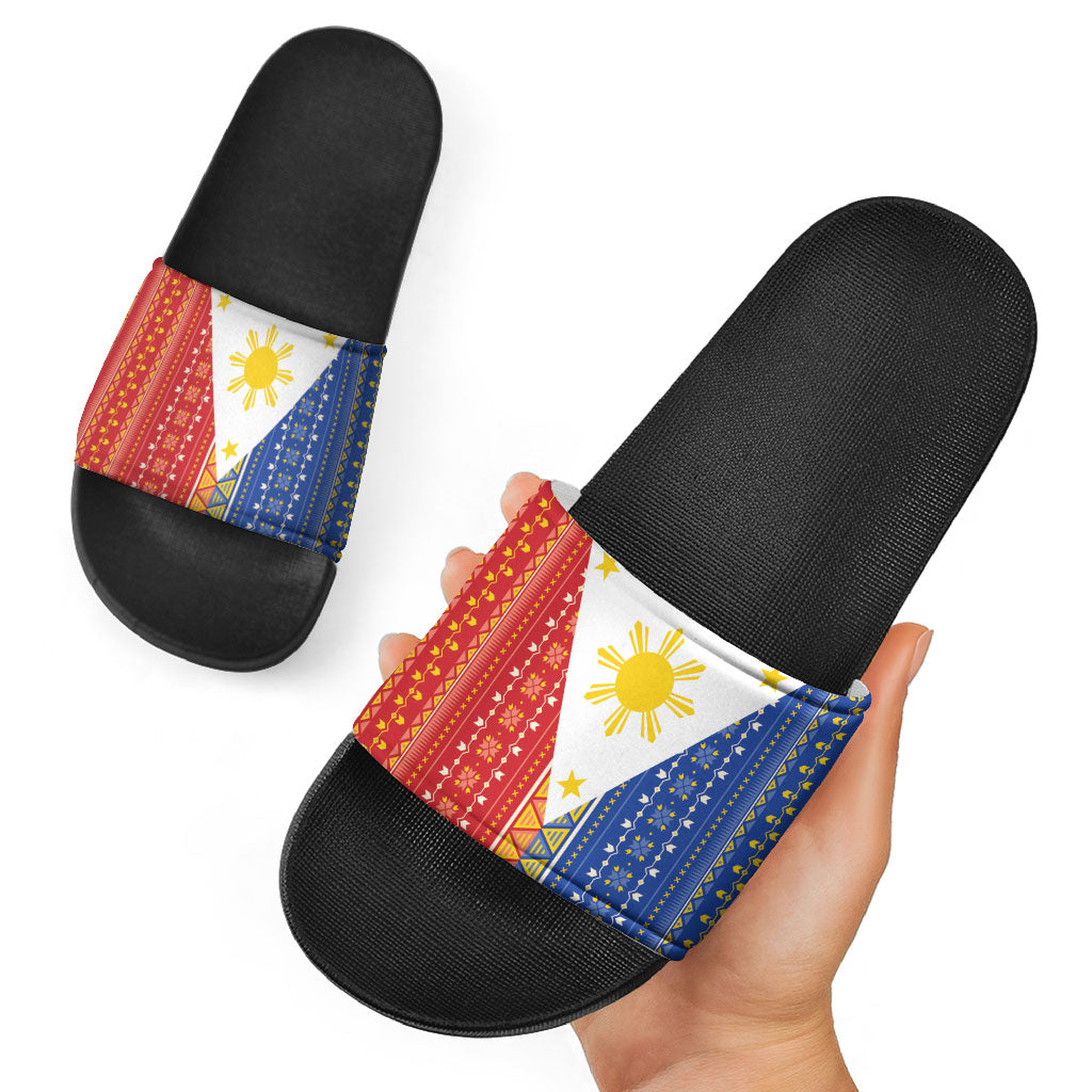 Philippines Sun Slide Sandals Igorot Tribal Inspiration LT05 - Polynesian Pride