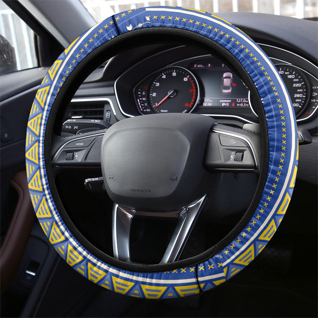 Philippines Sun Steering Wheel Cover Igorot Tribal Inspiration LT05 - Polynesian Pride