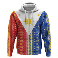Philippines Sun Zip Hoodie Igorot Tribal Inspiration LT05 Zip Hoodie Colorful - Polynesian Pride