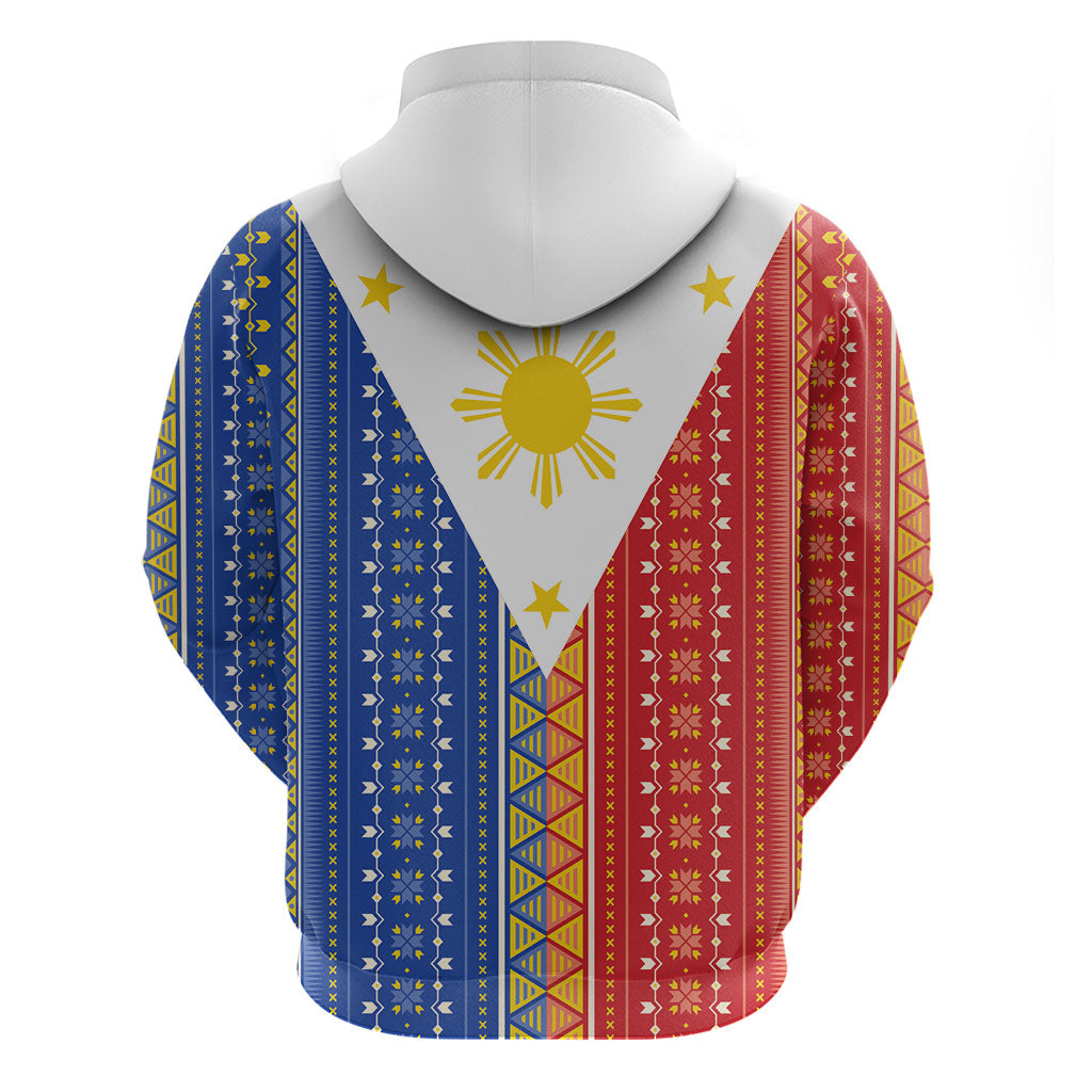 Philippines Sun Zip Hoodie Igorot Tribal Inspiration LT05 - Polynesian Pride