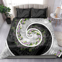 Piko Hawaii Bedding Set Polynesian Pattern With Maile Pikake Honohono Lei LT05 - Polynesian Pride