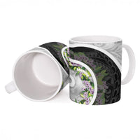 Piko Hawaii Ceramic Mug Polynesian Pattern With Maile Pikake Honohono Lei LT05 - Polynesian Pride