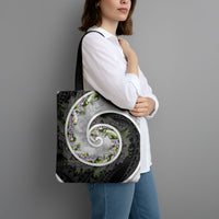 Piko Hawaii Tote Bag Polynesian Pattern With Maile Pikake Honohono Lei LT05 - Polynesian Pride